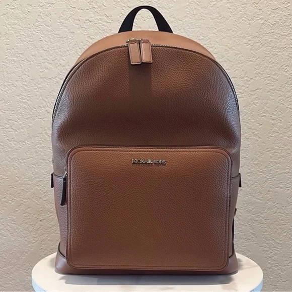 Michael Kors | Bags | Michael Kors Brown Leather Backpack  display picture 1